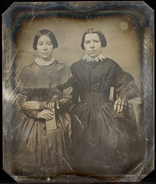 Jacob Byerly, [Portrait of Two Seated Women]