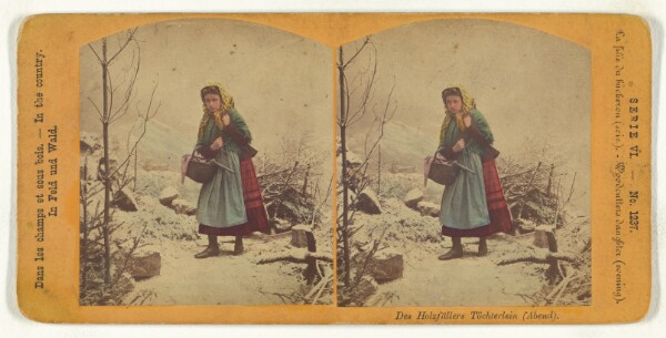 Unknown, Woodcutters daughter (evening).