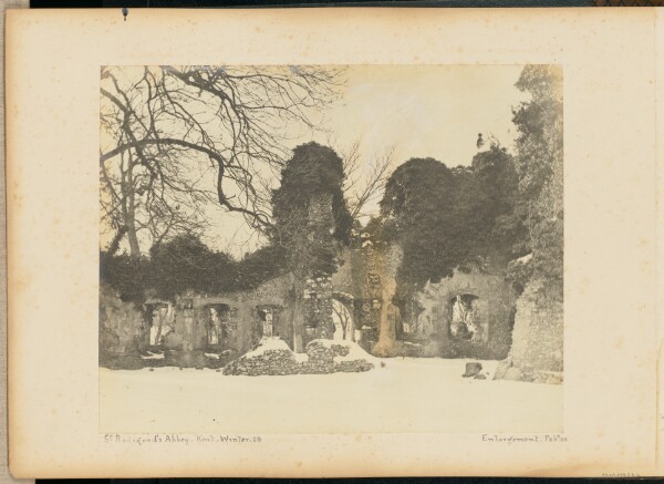 Unknown, Saint Radigund's Abbey. Kent.