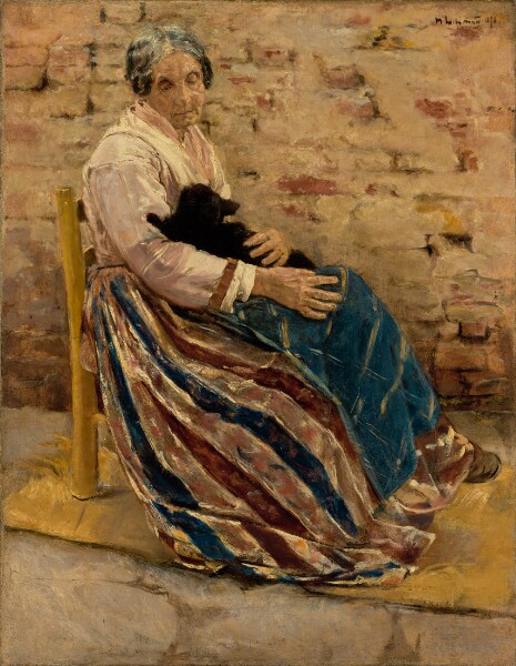 Max Liebermann, Woman with a Cat