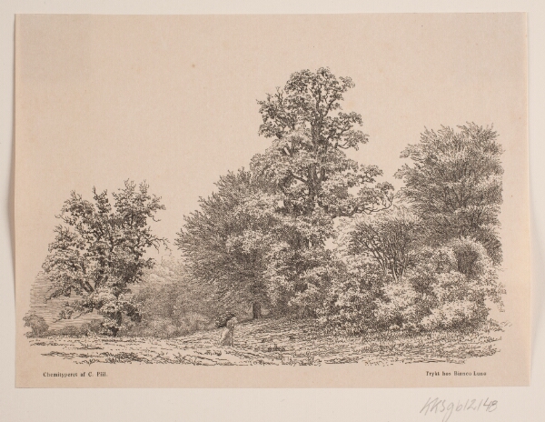 Vilhelm Kyhn, Udkant af en skov