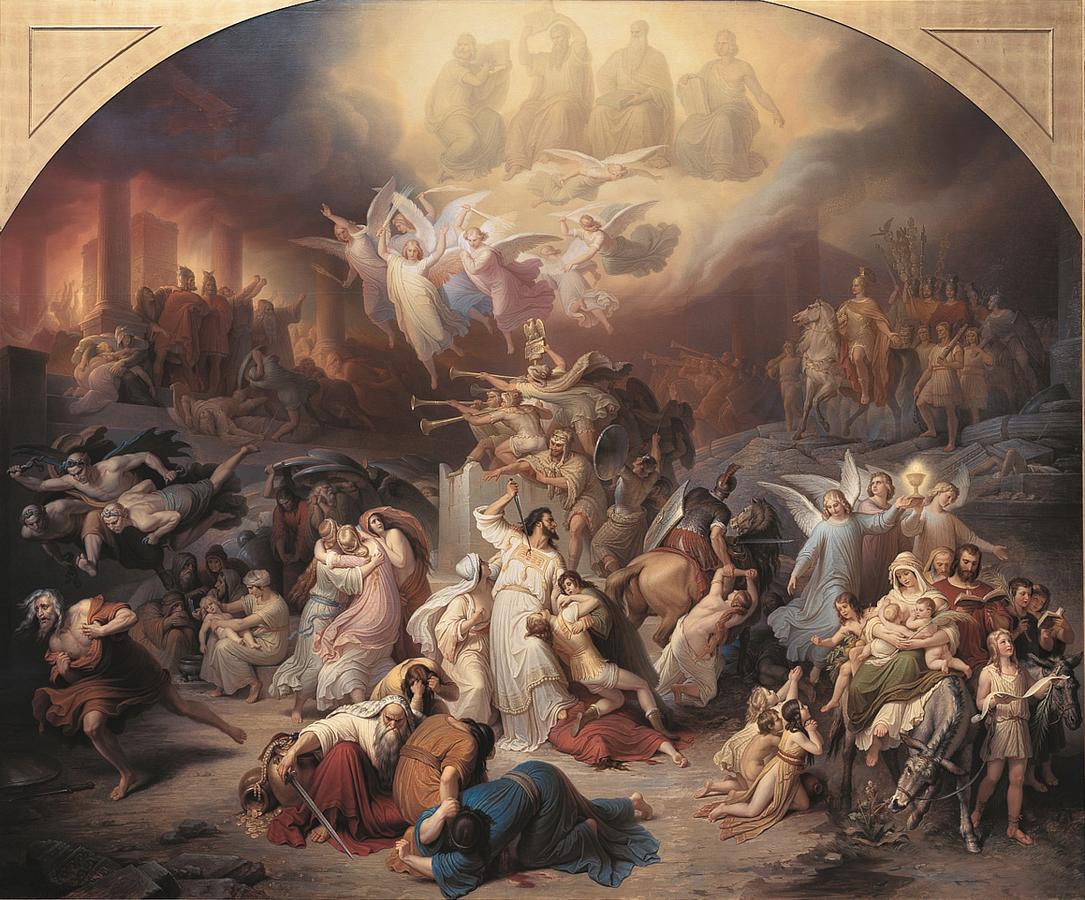 Wilhelm von Kaulbach, The Destruction of Jerusalem by Titus