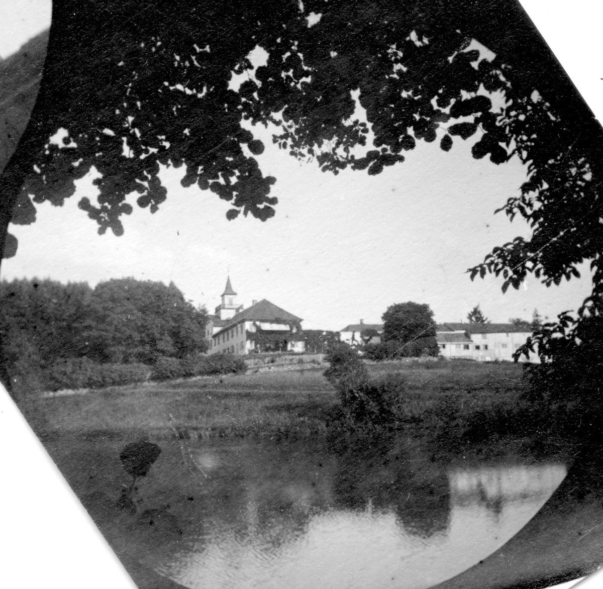 Fredrik Carl Mülertz Størmer, Frogner Hovedgård med Frognerdammen, Oslo.