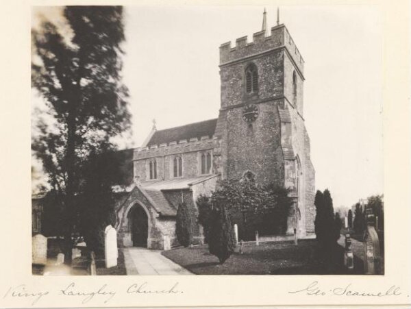 Scamell, George (Mr), National Photographic Record and Survey