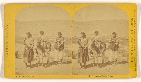Timothy H. O'Sullivan, Navajoe Family Group.