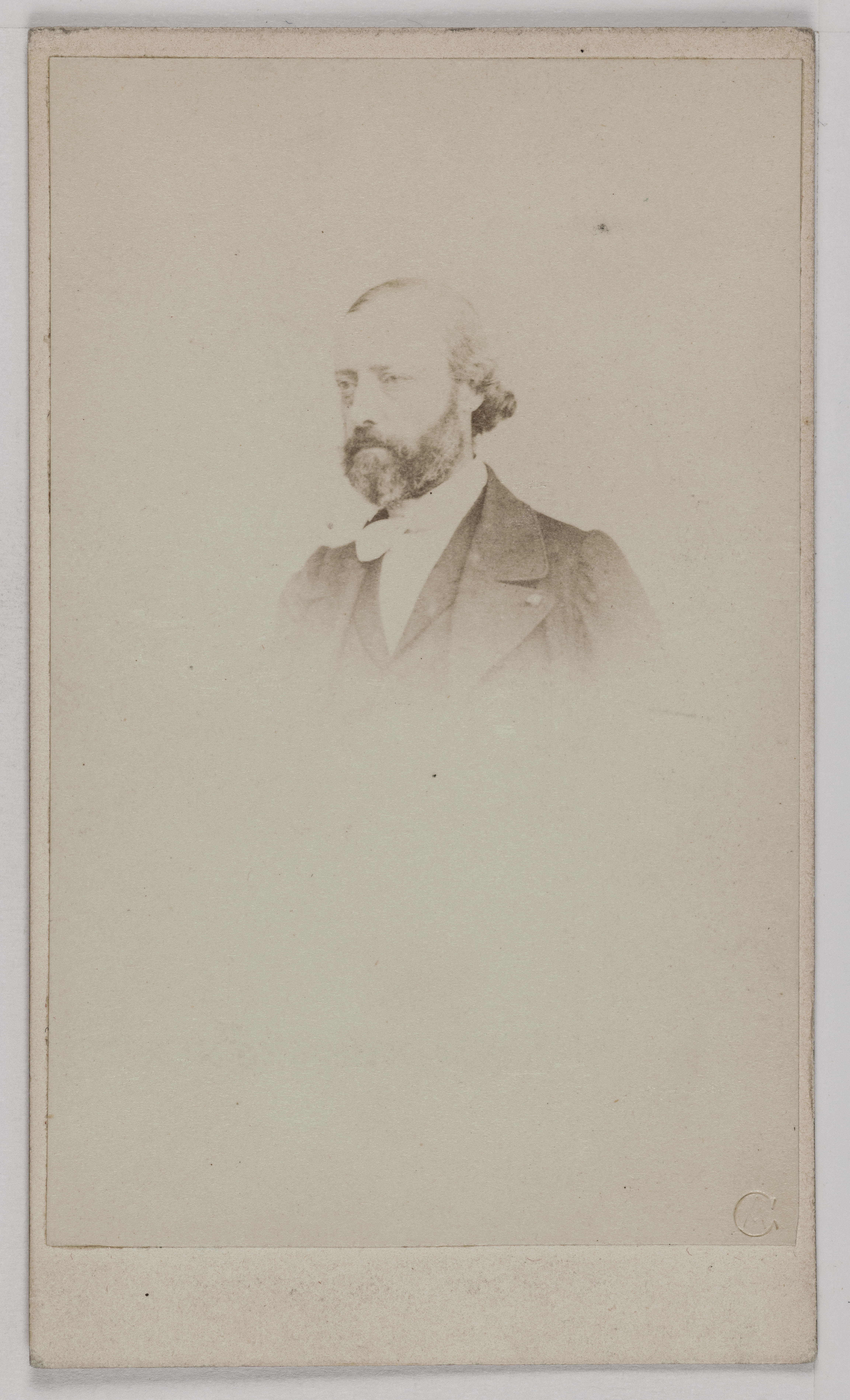 Anonyme, Portrait d'Eugène Emmanuel Viollet-le-Duc (1814-1879), architecte et écrivain.