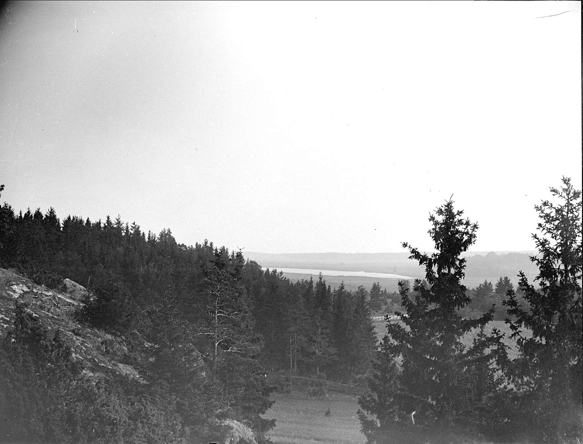 August Fredrik Schagerström, View from Borgbergen, Billerstena, Altuna parish, Uppland, July 1914