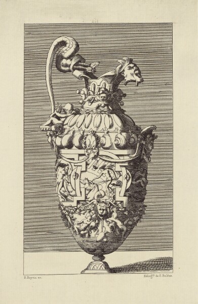Édouard Baldus, [Design for a Vase by René Boyvin]