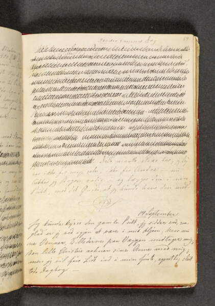 Johan Thomas Lundbye, Dagbog. Side 57