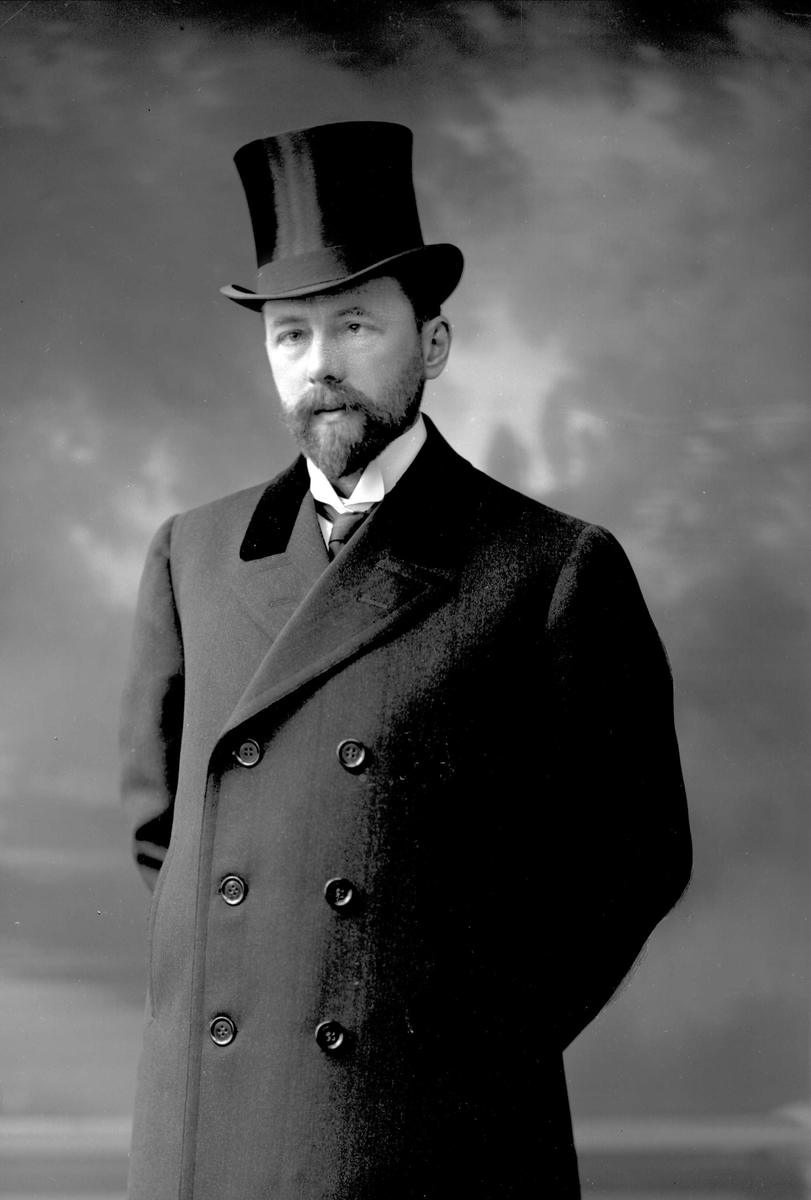 Gustav Borgen, Portrett, forlagsbokhandler William Martin Nygaard (1865-1952).