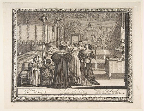 Abraham Bosse, Return from the Christening