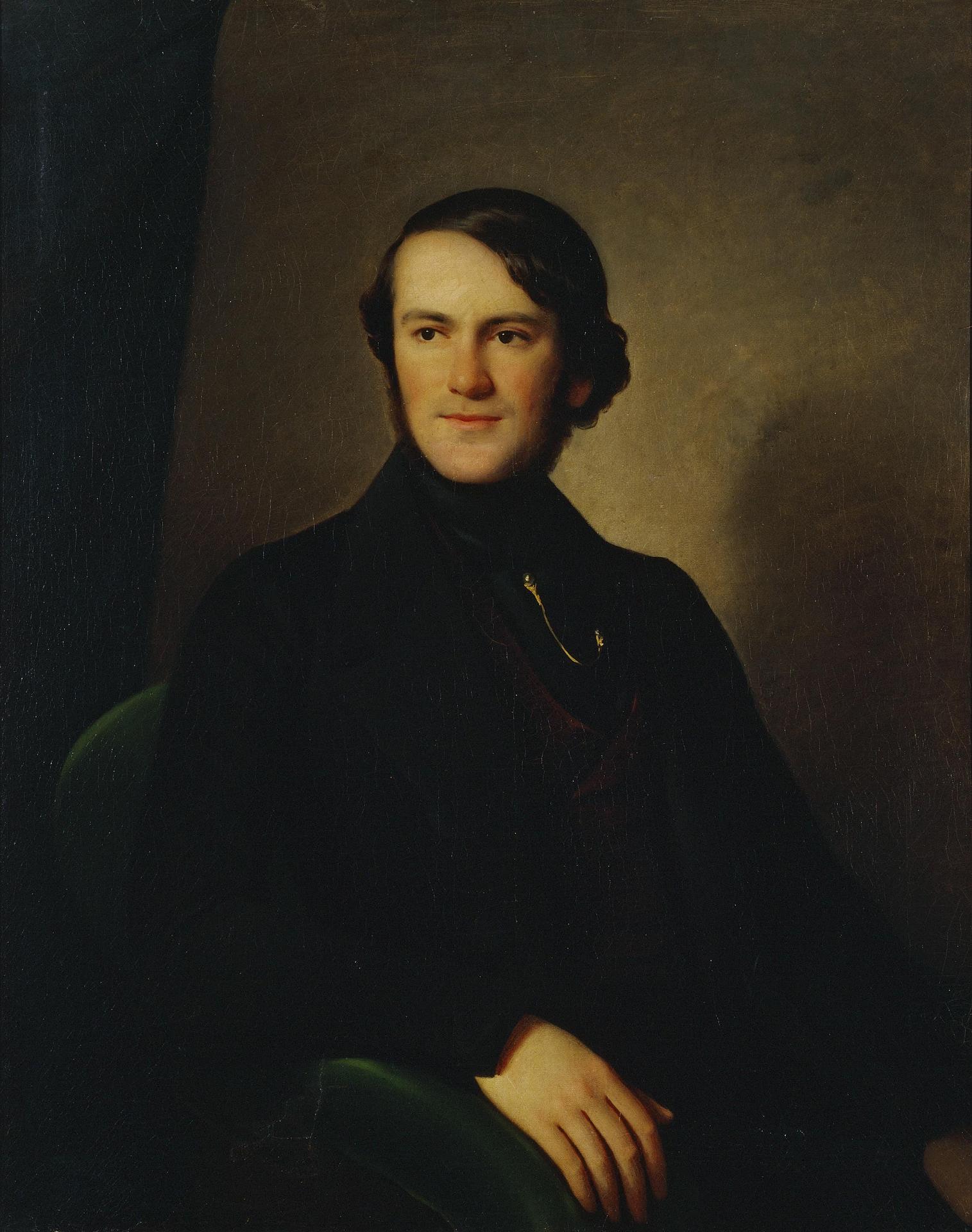 Charles de Steuben, Portrait of Baron Alexander Stieglitz