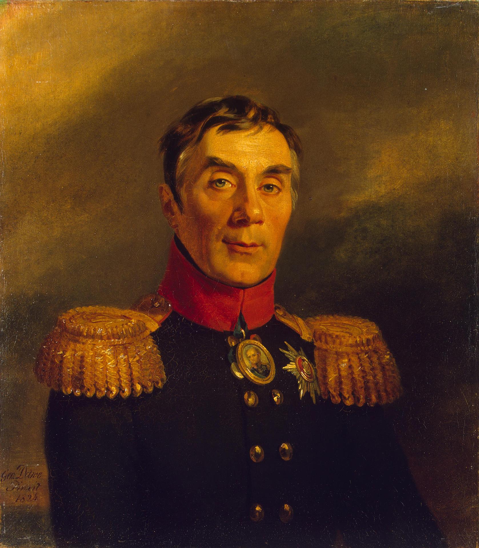George Dawe, Portrait of Alexey A. Arakcheyev (1769-1834)