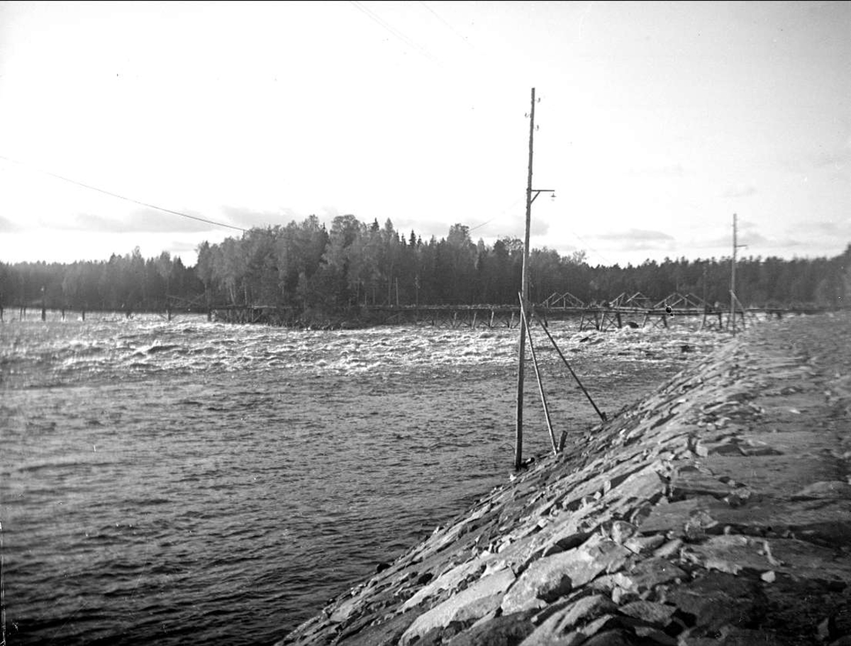 August Fredrik Schagerström, The Lanforsen at Älvkarleö, Älvkarleby parish, Uppland in 1924