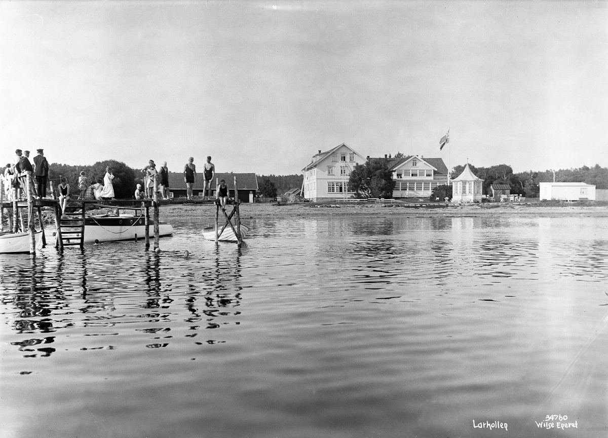 Anders Beer Wilse, Prot: Larkollen Iversens hotel