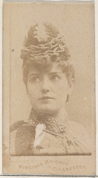 Allen & Ginter, From the Actors and Actresses series (N45, Type 4) for Virginia Brights Cigarettes