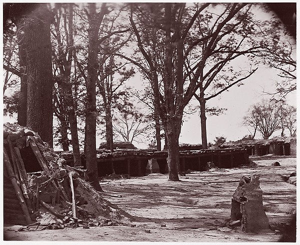 Timothy H. O'Sullivan, [Interior of Fort Stedman, in Front of Petersburg, Virginia]