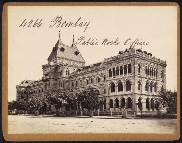 Francis Frith, Bombay.  Public Works Offices