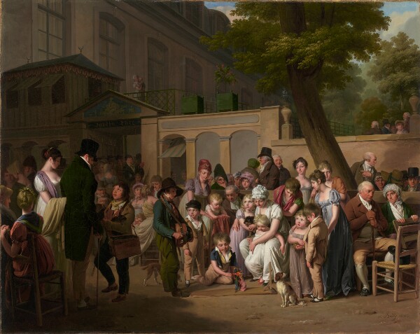Louis-Léopold Boilly, Entrance to the Jardin Turc