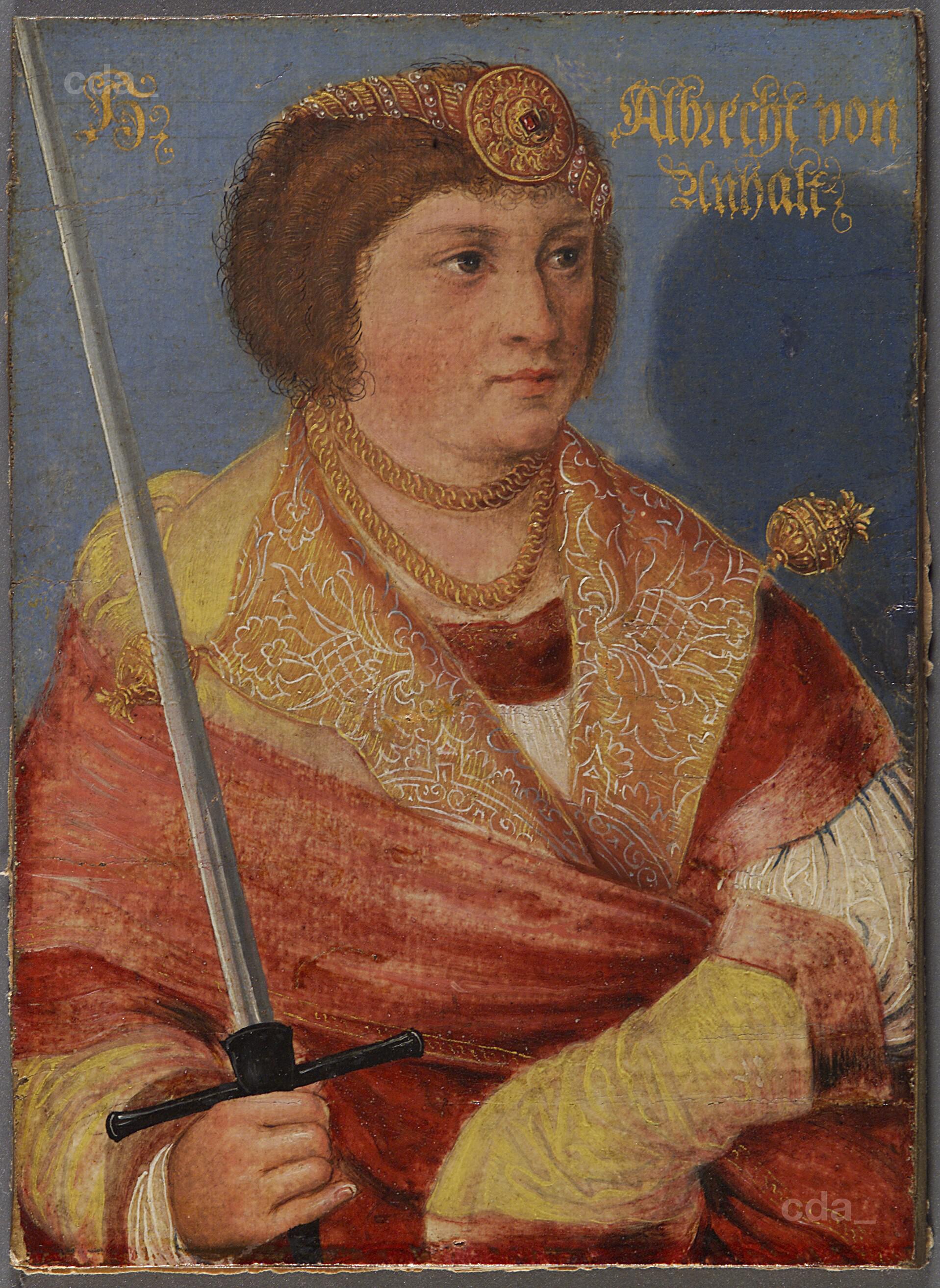 Lucas Cranach the Younger, Albrecht III., Elector, son of Wenzeslaus, died 1422
