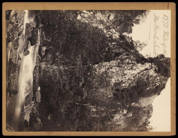 Francis Frith, Vale of Neath.  The Witch Seat