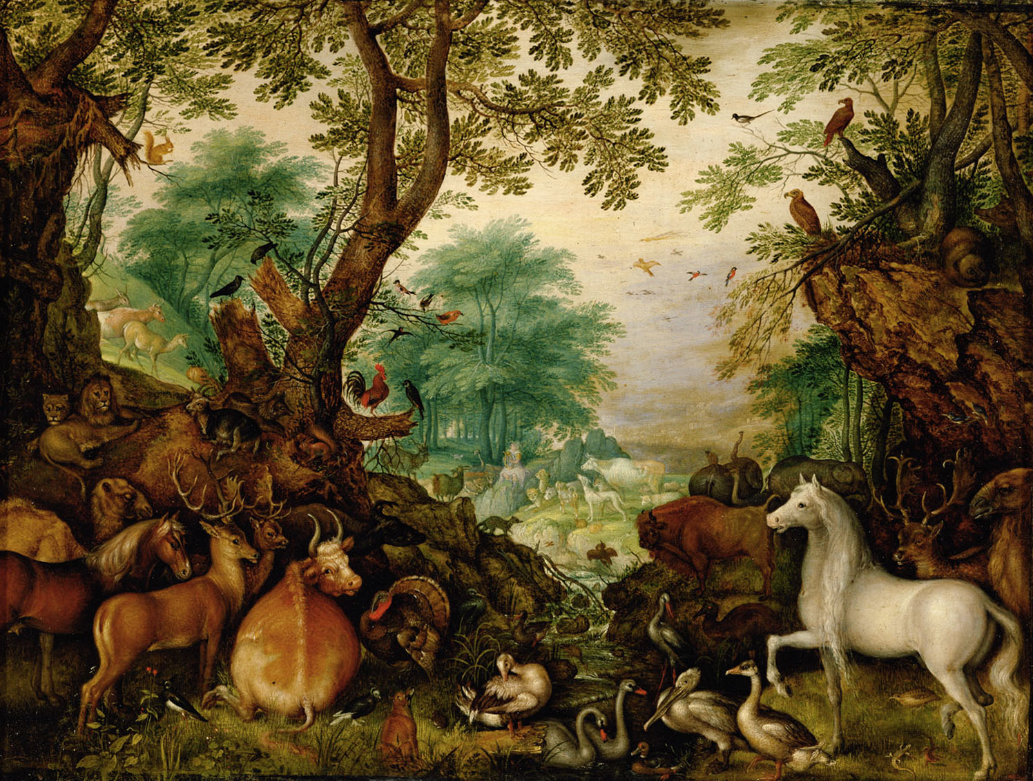 Roelant Savery, Orpheus onder de dieren