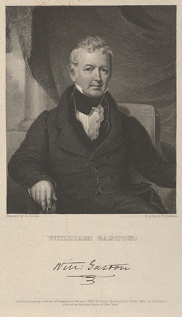 Asher Brown Durand, William Gaston
