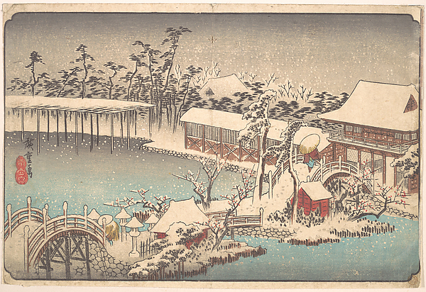 Utagawa Hiroshige, Kameido Tenmangu Keidai no Yuki