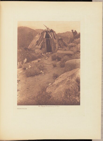 Edward S. Curtis, Washo House