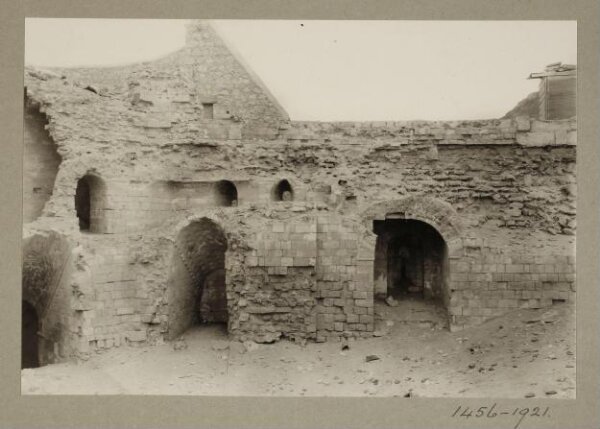 K.A.C. Creswell, Inner side at angle tower in Burj al-Zafar, Cairo