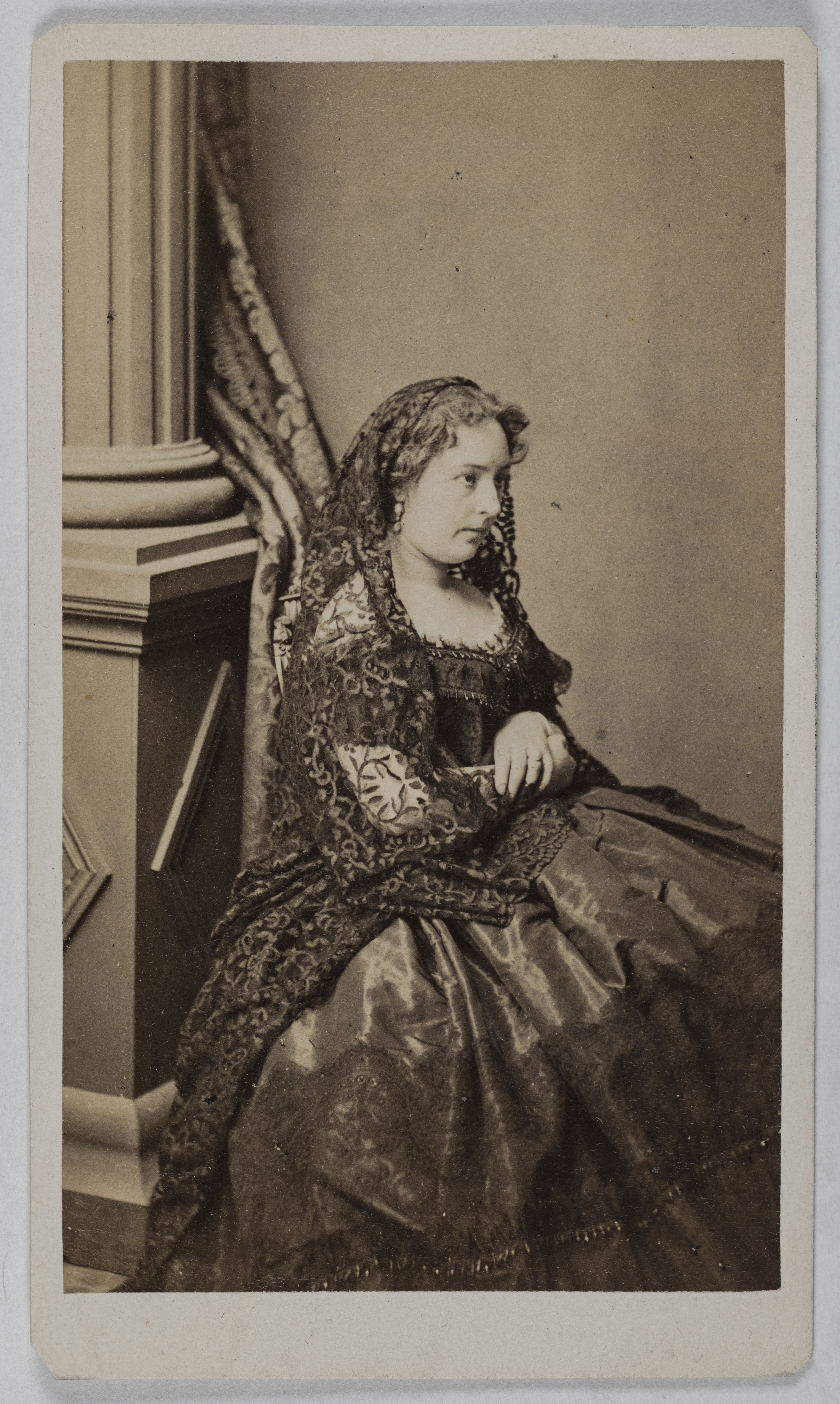 Ulric Grob, Portrait de Marie Garnier (chanteuse lyrique ?)