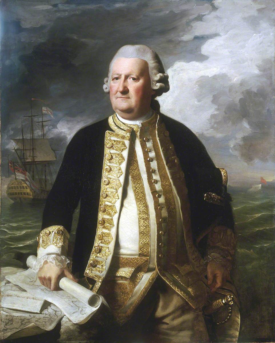 John Singleton Copley, Admiral Clark Gayton, 1712-1784/5