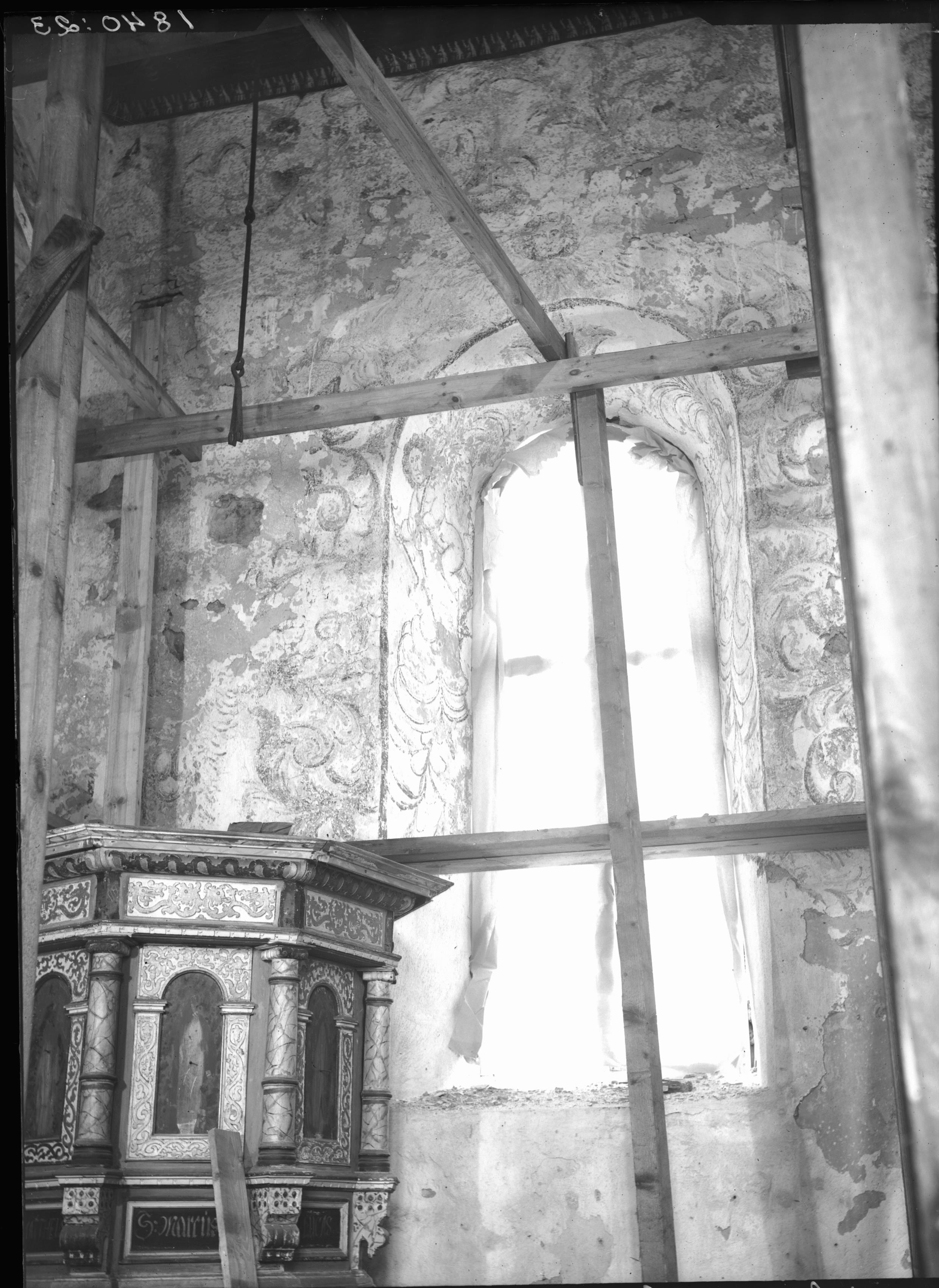 Sven Dalén, Lannaskede kyrka (Lannaskede gamla kyrka