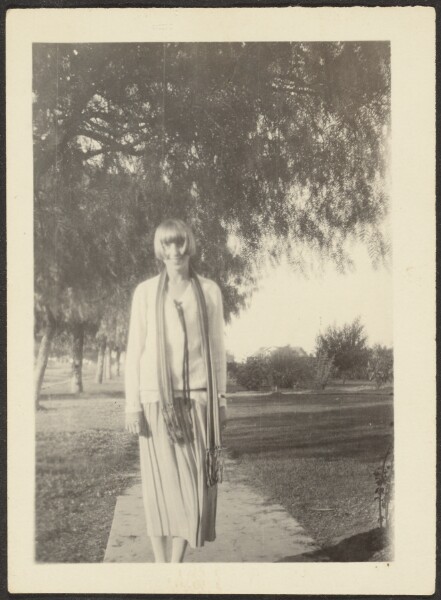 Louis Fleckenstein, [Woman with Scarf]