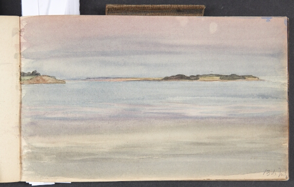 Agnes Slott-Møller, Kystlandskab, aften