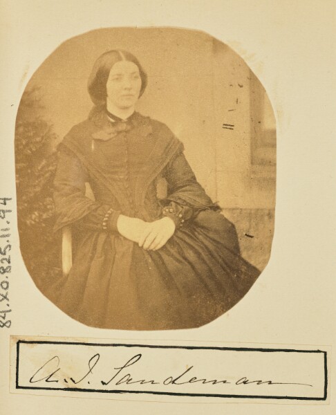 Unknown, [Portrait of Agnes Jane Sandeman]