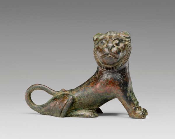 Unknown, Statuette of a Seated Lion