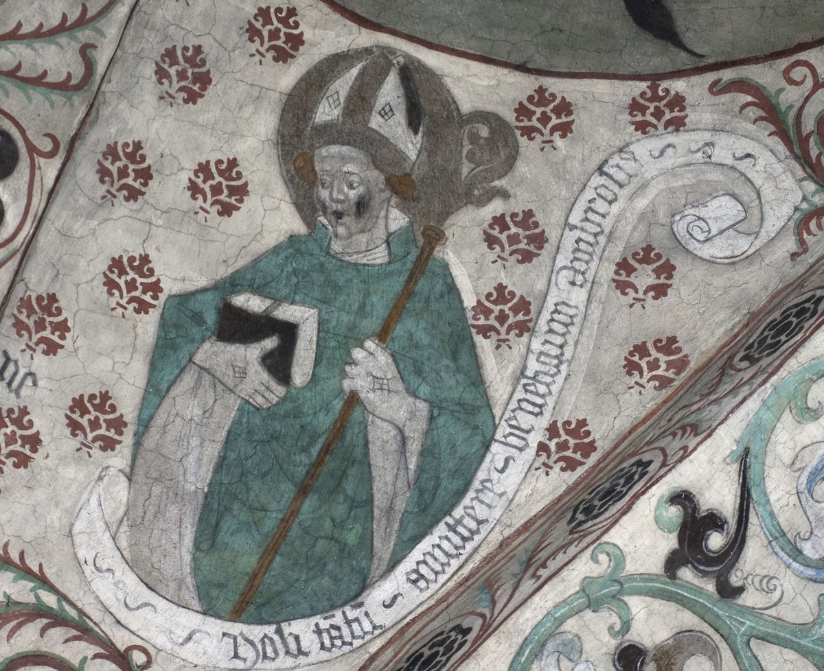 Bengt Backlund, Lime painting in Täby Church, Uppland 2009
