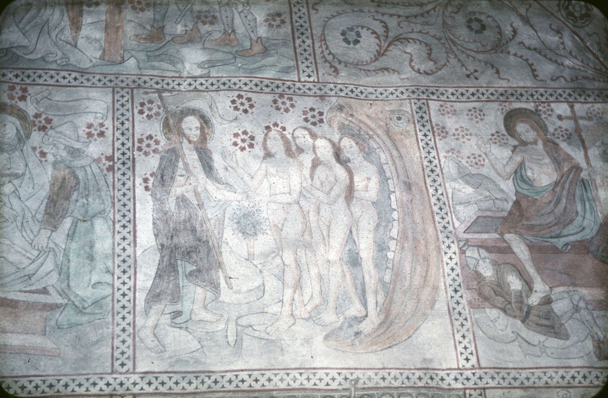 Erik Eriksson, Lime painting in Odensala Church, Uppland