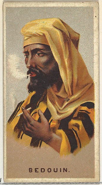 Allen & Ginter, Bedouin, from World's Smokers series (N33) for Allen & Ginter Cigarettes
