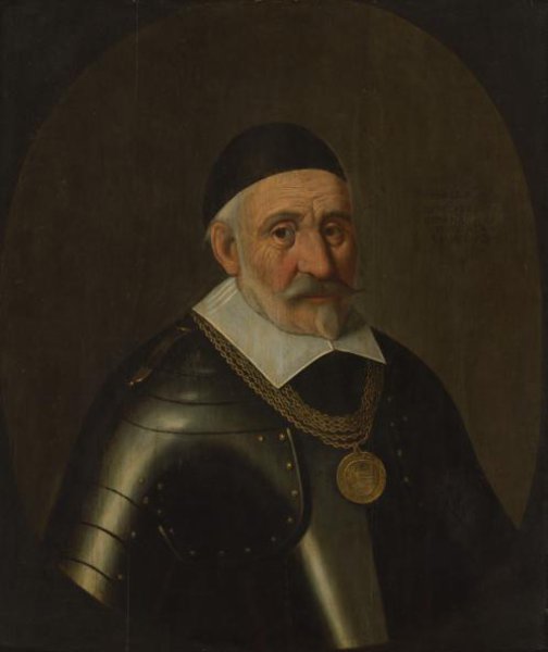 anonymous, Portrait of Captain Charles de Heraugières, Commander of Breda