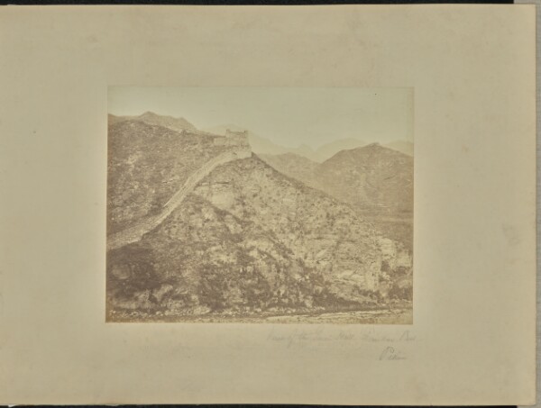 Unknown, View of the Great Wall. Nankow Pass. Pekin [sic]