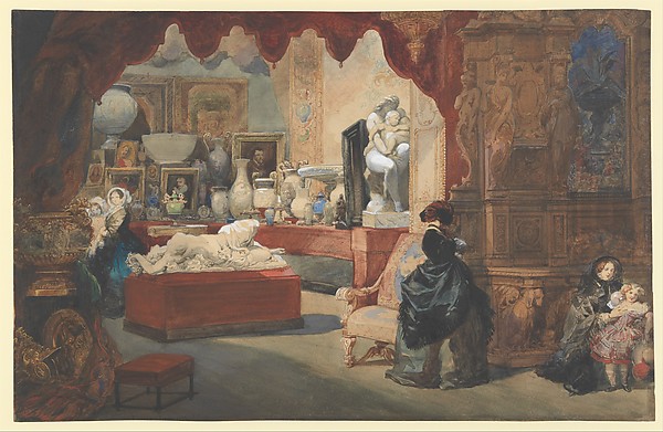 Eugène-Louis Lami, View of part of the French Court at the Great Exhibition