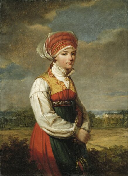 Johan Gustaf Sandberg, Vingåkersflicka. Motstycke till NM 1019