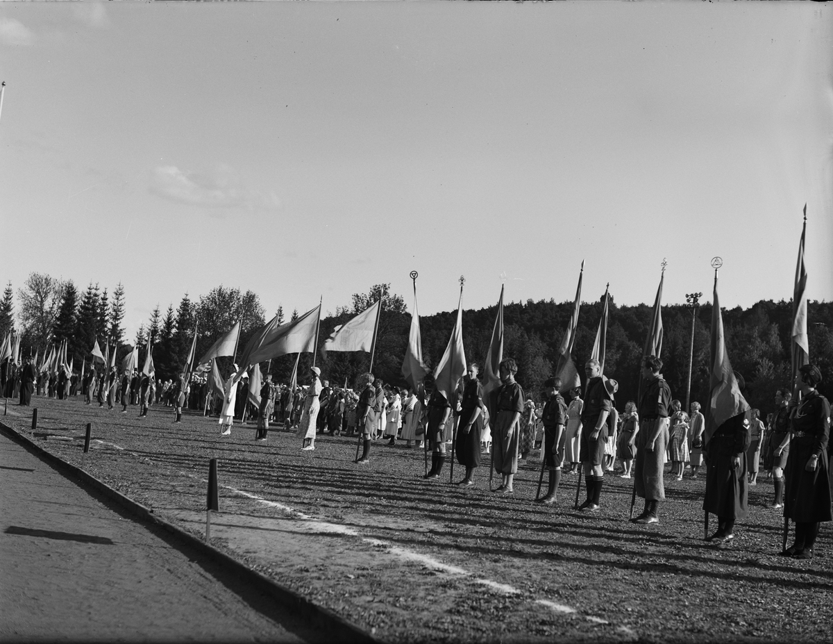 Paul Sandberg, Swedish Flaggan’s Day is celebrated at the Students' Sports Place