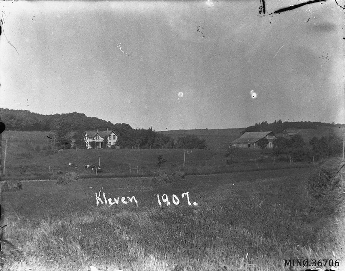 Ellert Kleven, Johnson Valley i USA, Kleven farm 1907