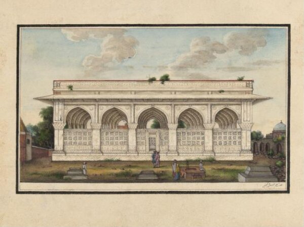 Unknown, Sixty drawings of Mughal monuments and architectural details.