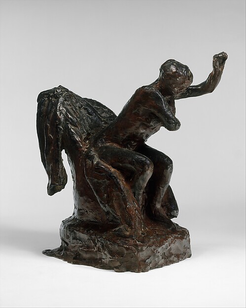 Edgar Degas, Woman Seated in Armchair Wiping Her Left Armpit