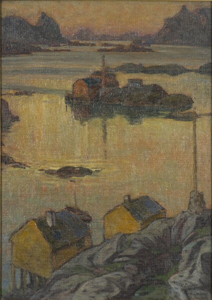 Anna Boberg, Augustinatt. Studie från Nordlandet