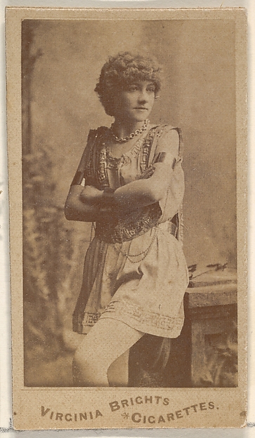 Allen & Ginter, From the Actors and Actresses series (N45, Type 4) for Virginia Brights Cigarettes